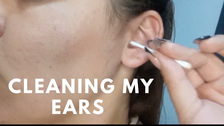 Cleaning my ears