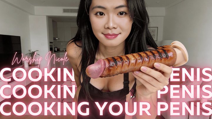 Me Cooking Your Penis Three Ways #WorshipNicole [MOV Format]