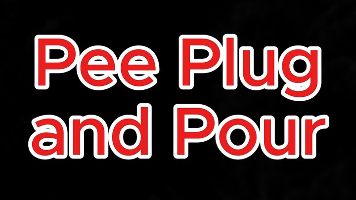 Pee Plug and Pour