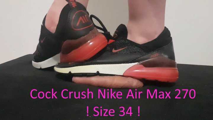 LittleShoes - Cock Crush Nike Air Max 270 | Size 34EU | 011