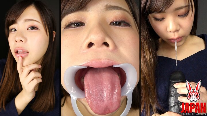 Reia Hoshino, the Queen of Saliva, Plays with Her Naughty Tongue for You