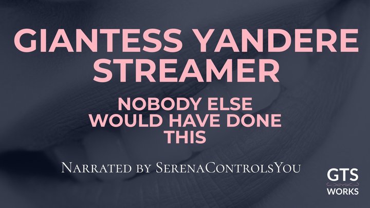 Giantess Yandere Streamer Buys You - Tiny Property POV Audio - Feet Pitch on Cam