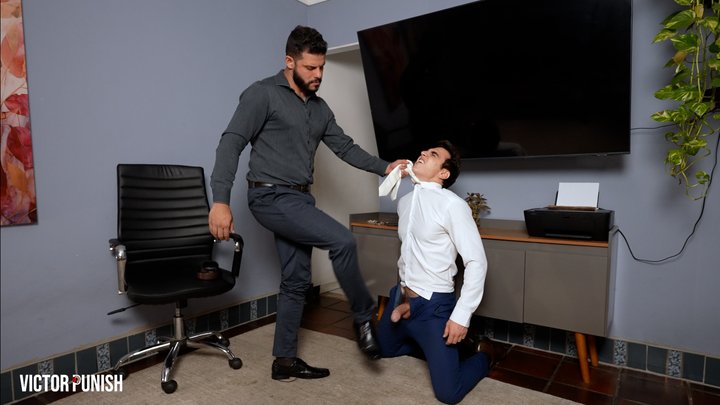 Suit Ballbusting and Feet Worship - EP IV