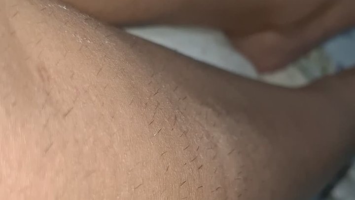 Admiring my legs