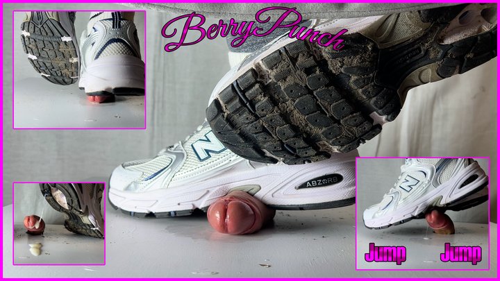 Unaware Shoejob in Dirty Sneakers - Cock Trampling - Cock Crush - CBT - Foot Fet