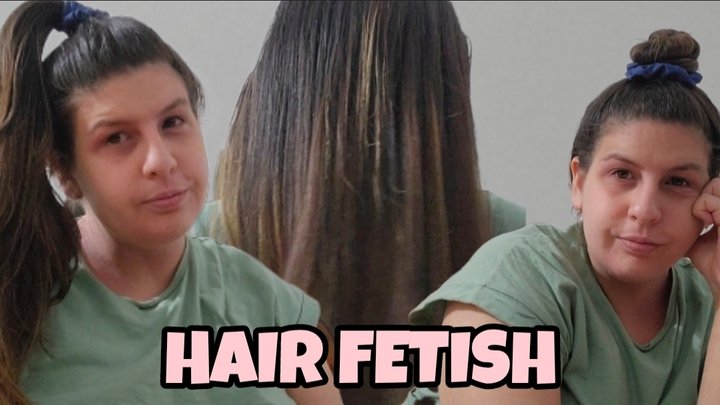 Hair Tease & Styling: Brushing, Curtain Hair, Ponytail & Bun Close-Up