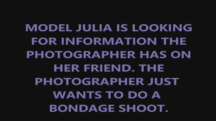 JULIA FRANCESCA MODEL LOOKS FOR PAPER GETS BOUND PART 1