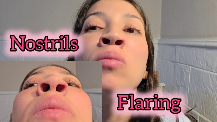 Flaring nostrils