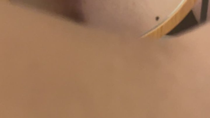 cumming in the mirror