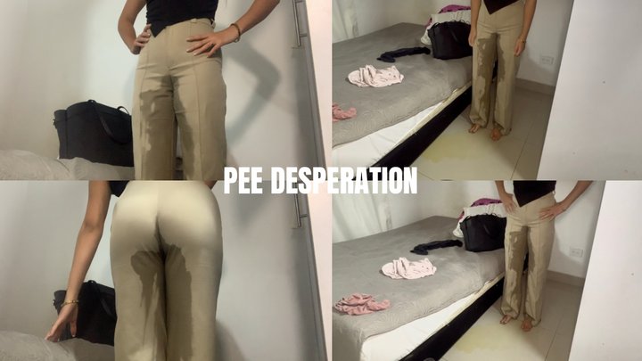 Last-minute pee: Late for work