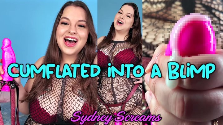 Cumflated into a Blimp - Your Body Inflation Domme Sydney Screams Pumps You Full