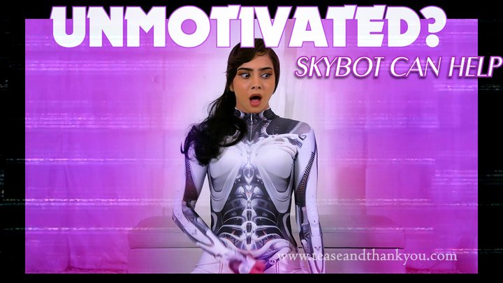 Sky Bot Does The Stroking For You