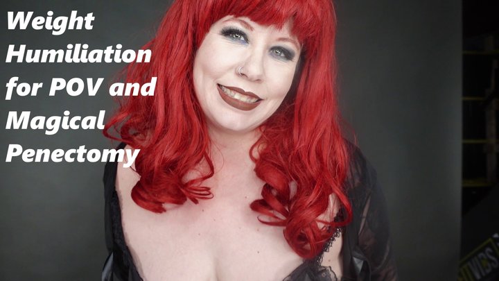 *1280x720* Weight Humiliation for POV and Magical Penectomy MP4