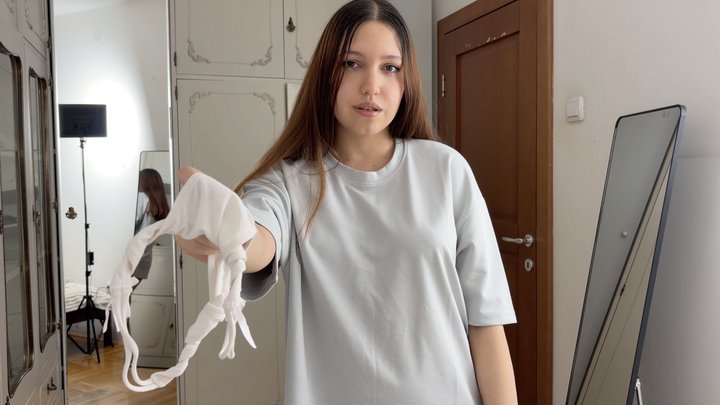 Caught Stealing Stepsister's Panties