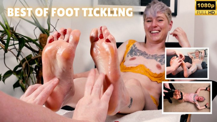 Foot Focused Tickling Bundle - Tomboy Jaq Quicksilver Tickled 3x on Armpits and 