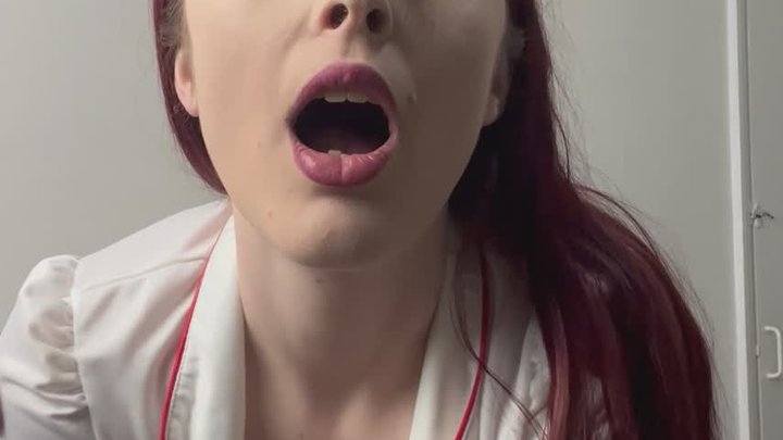 The nurse diagnoses you have small cock syndrome, she proves to you how useless 