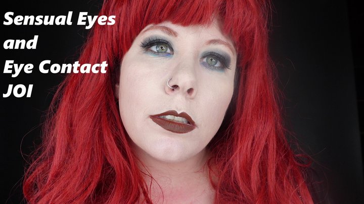 *1280x720* Sensual JOI to My Eyes, Eye Contact and Glamourous Makeup MP4