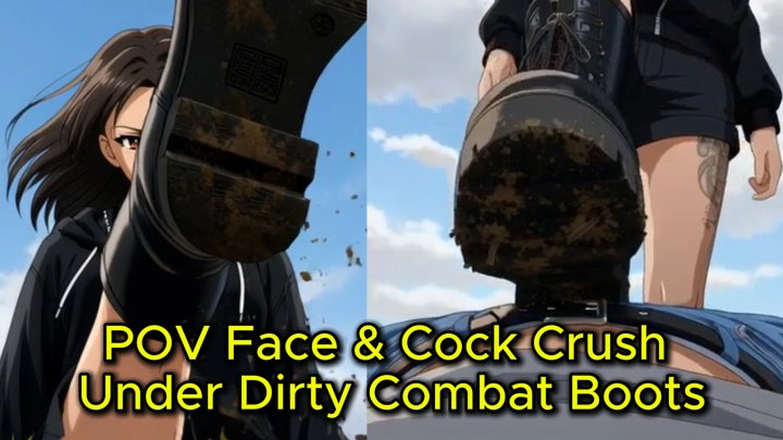 POV Boot Worship to Bootjob - Lick Sakura's Dirty Soles Then Feel Your Cock Crus