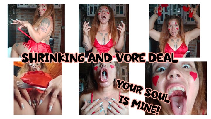 SHRINKING AND VORE DEAL! YOUR SOUL IS MINE!