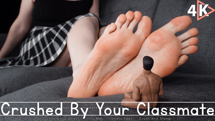 Crushed By Your Classmate - 4K - The Goddess Clue, Squeezed By A Giantess School