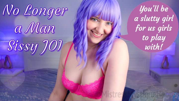 No Longer A Man Sissy JOI - Made into a sissy slut for Mistress and her friends 