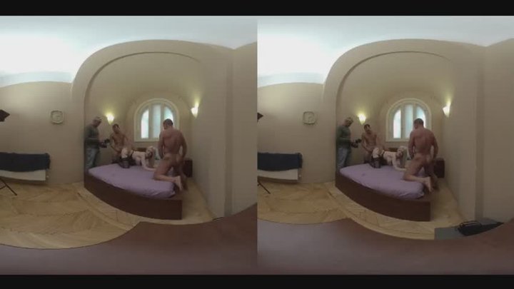From One At A Time To Taking Both: Kristina First Threesome Climax!