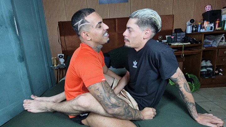 Hot Kisses Between 2 Naughty Neighbors - By Jack Harris and Marlon Noby - Full C