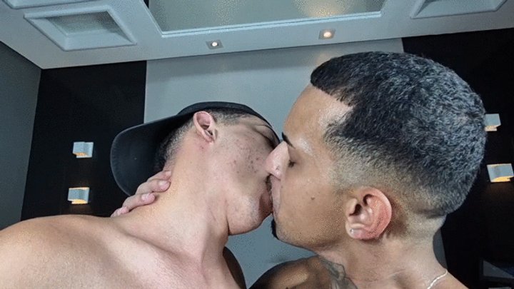 Hot Kisses Between 2 Delicious Men - By Jack Harris and Gabriel Leon - CLIP 2