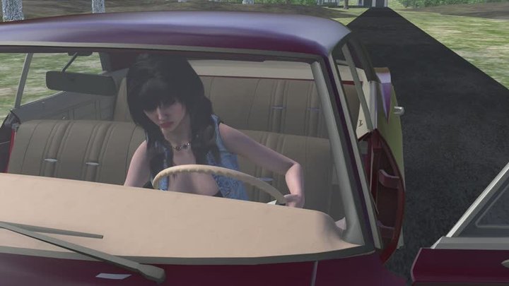 1967 Chevrolet Impala Cranking Template - Belle in Cowgirl Boots 1080p