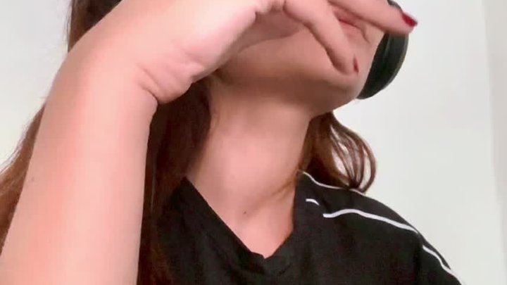 Smoking Fetish Close-Up: Intense Stare, Deep Inhales, Thick Exhales Tease
