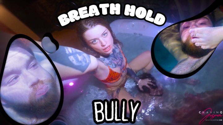 Breath Hold Bully CANDID - Jasper Reed Underwater Foot Worship & Domination