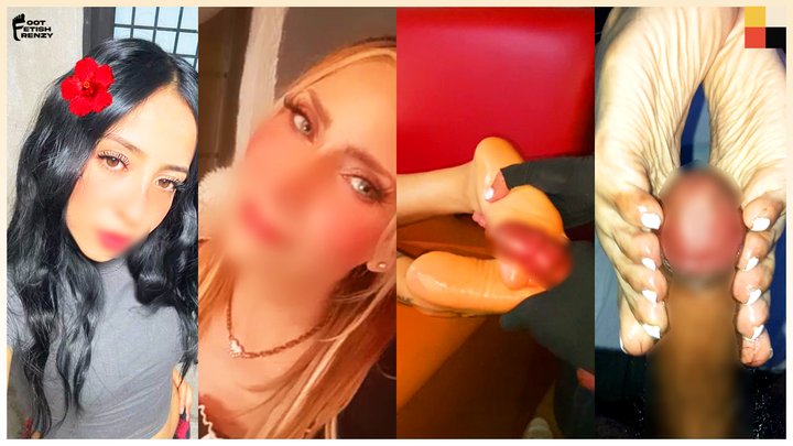 COMBO: 20yo Latina's Small Perfect Feet Fucked Post-Breakup & 45yo Cheating MILF