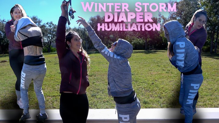 Winter Storm Diaper Humiliation (UHD WMV)