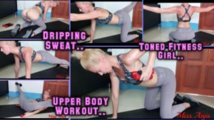 Pouring SWEAT Toned Arms Workout