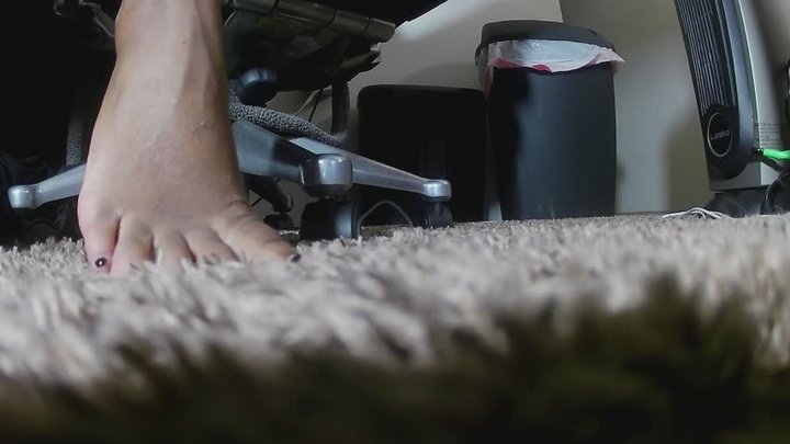 Will You Survive Beneath Giantess MXDominion’s Desk POV 4k