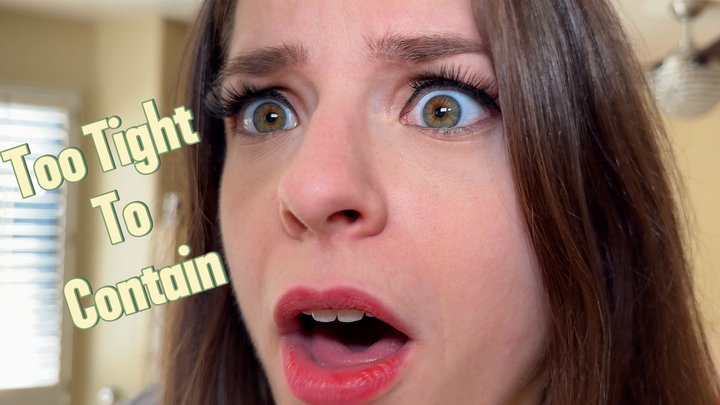 Too Tight To Contain: Kat Snow's Giantess Awakening (HD MP4) Kat Snow: Growth Fe