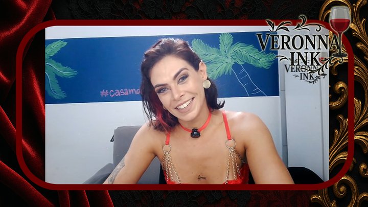 Veronna Ink - Tongue, Saliva, and Silicone Toy Tease