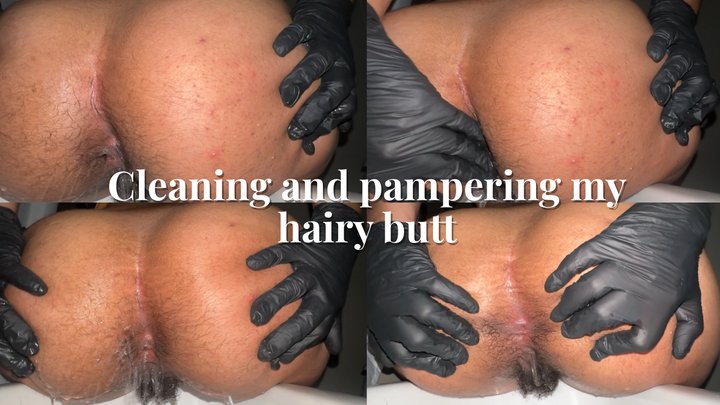 "Pleasure Moment: Cleaning and Loving My Hairy Ass