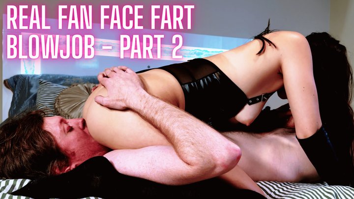 REAL FACE Face Fart Blowjob #2