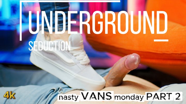 Nasty VANS Monday - Part 2. - shoejob, assjob, ballbusting, handjob and ruined o