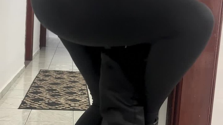 Coworkers hook up and have sex in the company hallway.