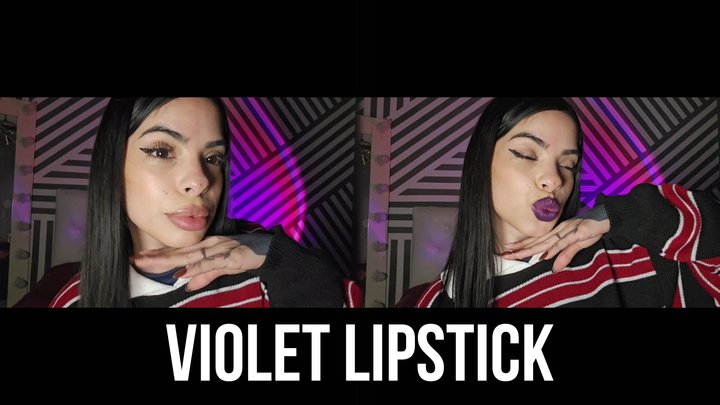 Violet Lipstick