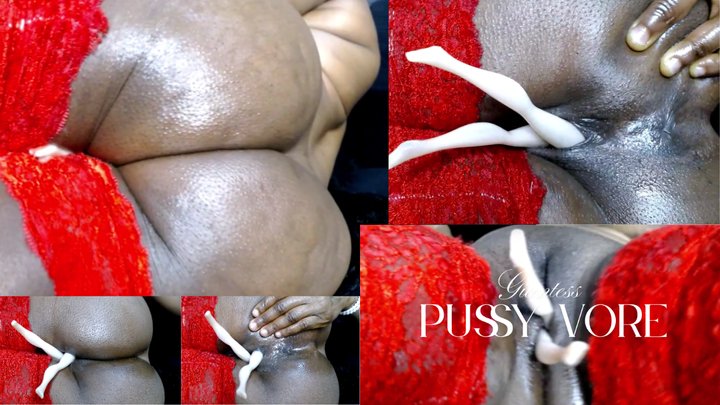 Shrunk Bitch Shoved In Pussy Vore As Sex Toy - Microphillia Fetish, Thigh Fetish