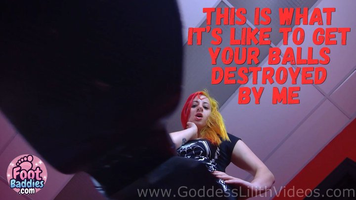 POV Ballbusting from Goddess Lilith