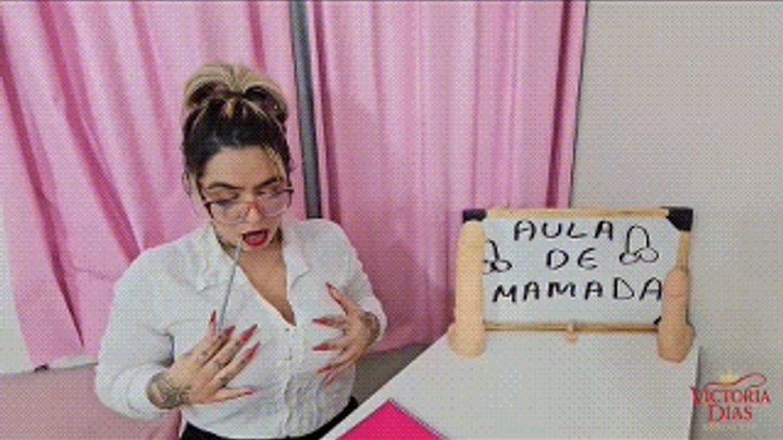 SMOKING DEEPTHROAT MASTERCLASS: SLOBBER & LESSONS - BY VICTORIA DIAS - FULL VERS