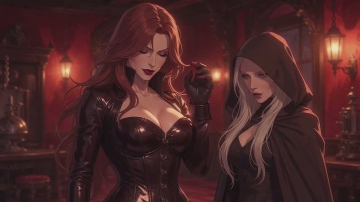Ballbusting Stories #11B: Cruel Double Domme Ball Destruction Confession (Animat