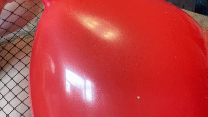 girl sexy mesh blowtopop big red balloons with neck