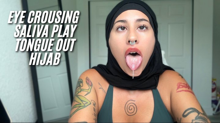 Ahegao hijab