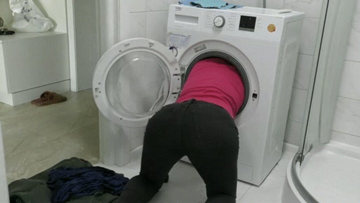 Stuck in the washing machine WMV FULL HD 1080p