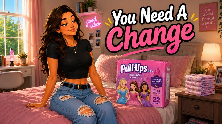 Your Girlfriends Bestie Changes Your Diaper! | ABDL Scenario